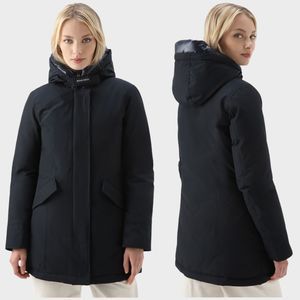 NWT Woolrich Arctic Parka in Ramar Cloth Slim Puffer Fit Jacket Women's Size XXL